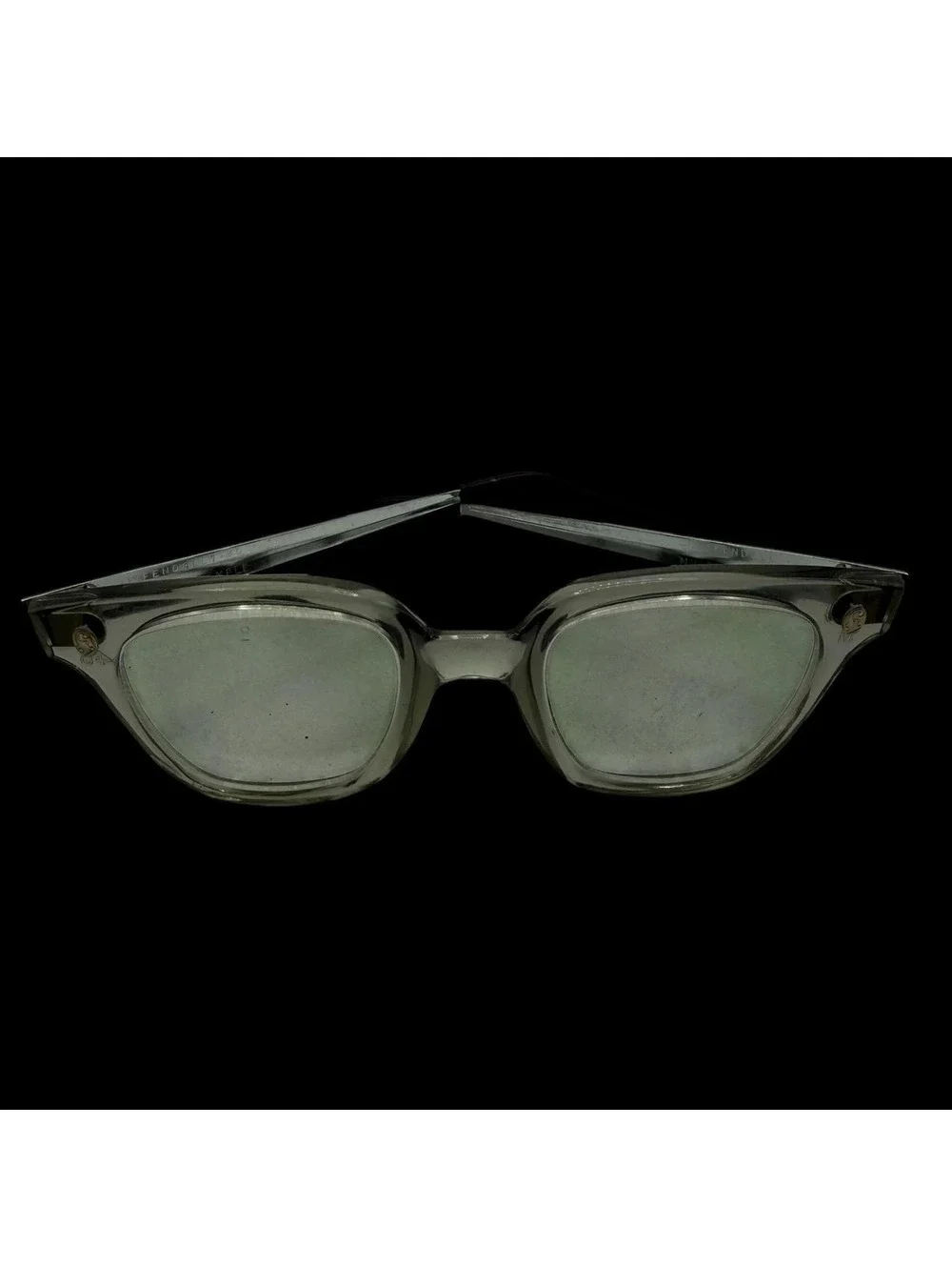 Vintage 50s Fendall Safety Eyeglasses Sunglasses, MCM Eyewear, Smokey Gray